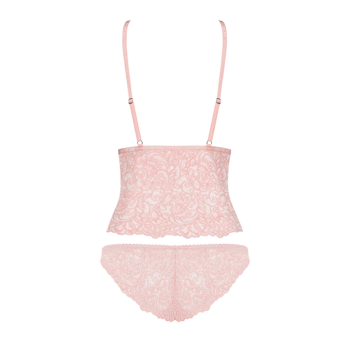 Delicanta top en string Roze Set