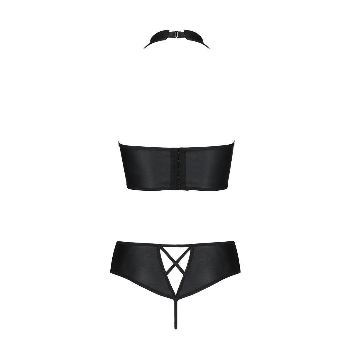 Nancy Zwarte Lingerie Set Plus