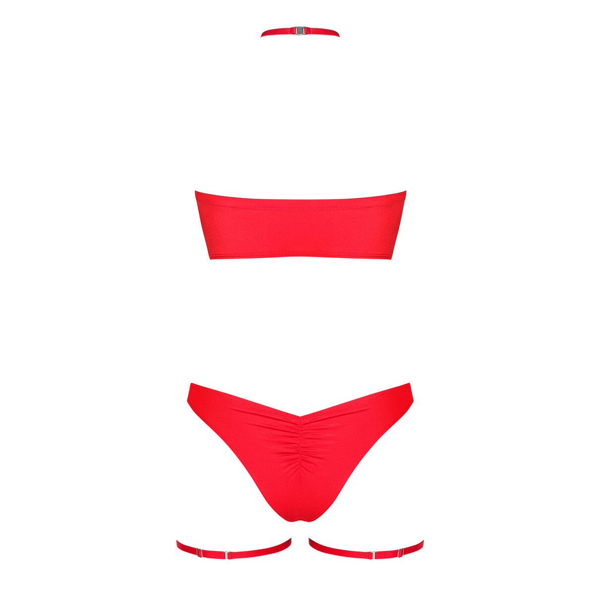 Rode Kerst Bandeau Set Kerst lingerie