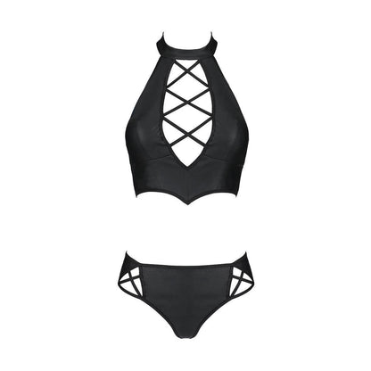 Nancy Zwarte Lingerie Set Plus